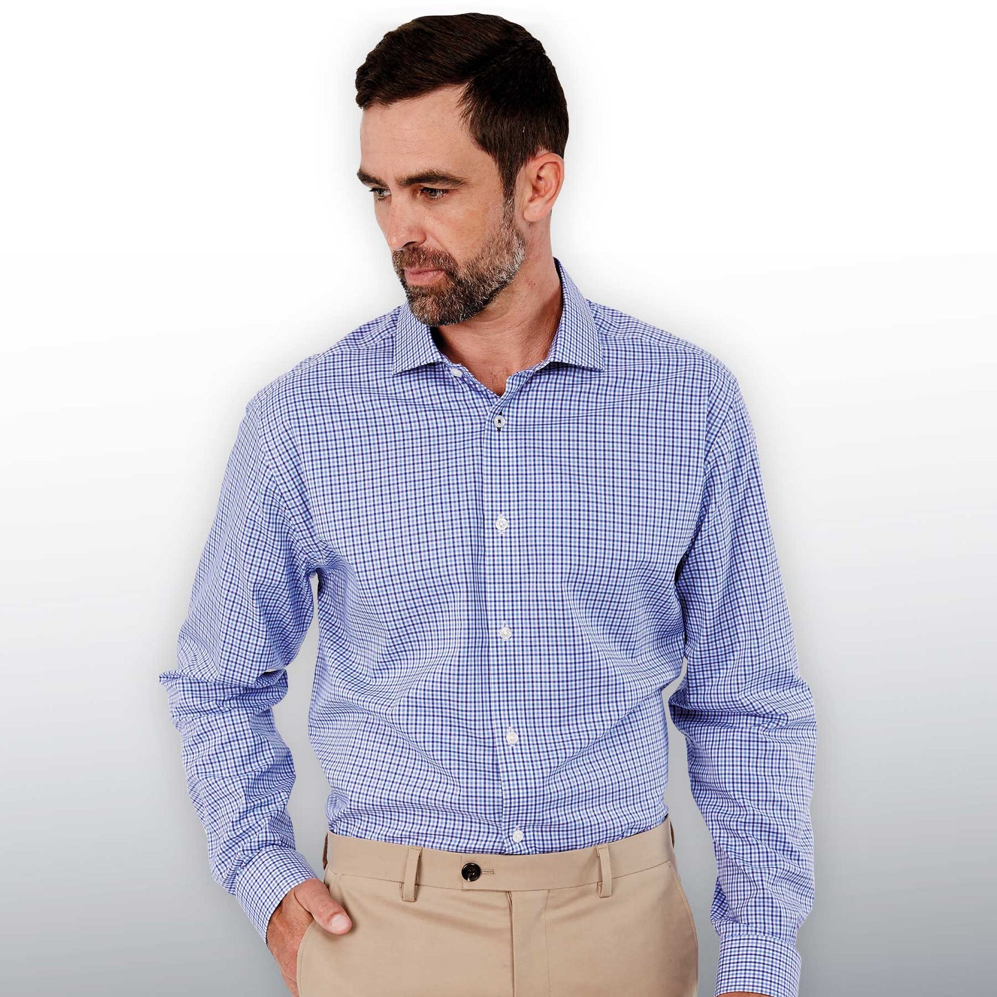 Barkers Stamford Check Shirt – Mens - kustomteamwear.com