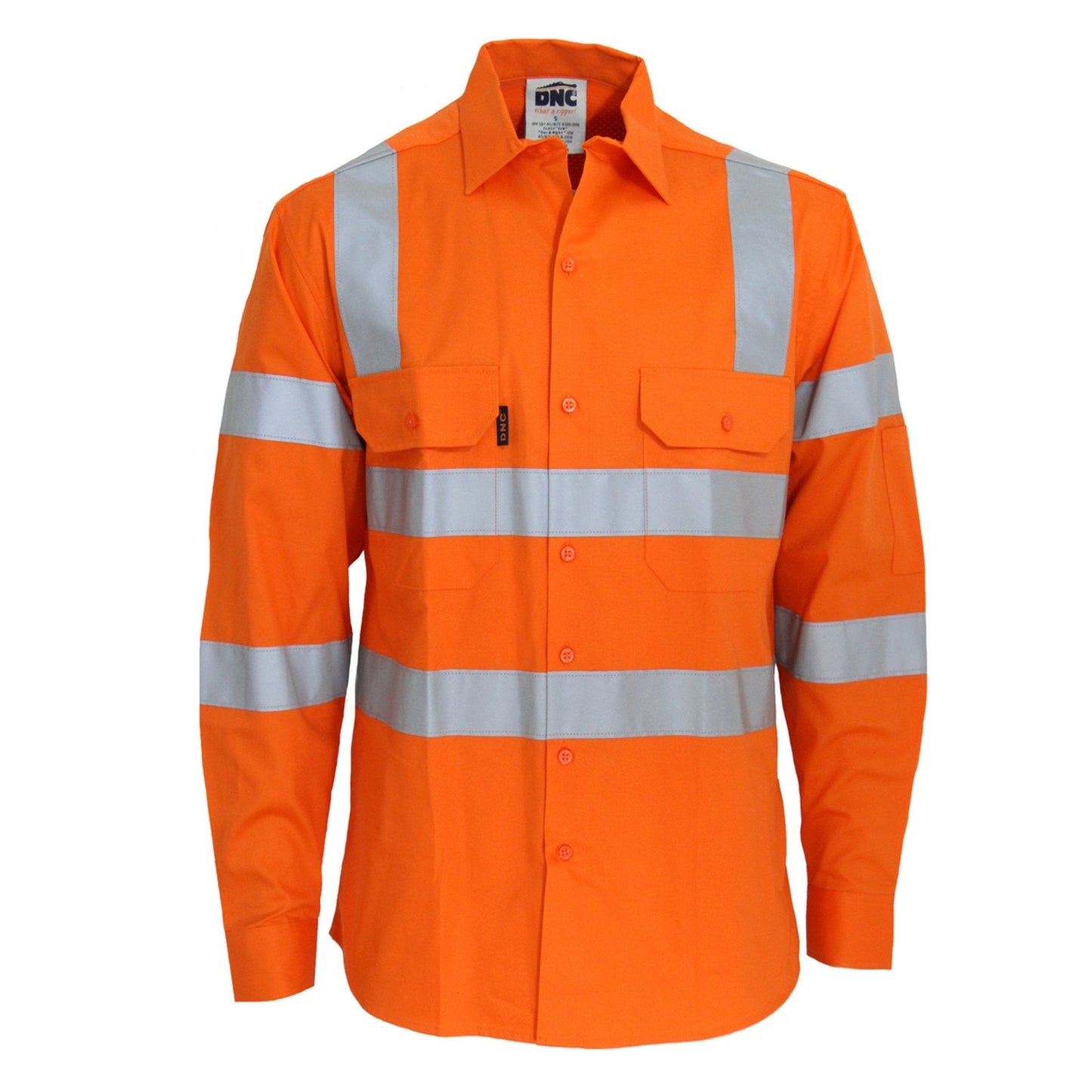HiVis Bio-T R/W VIC Rail Shirt - kustomteamwear.com
