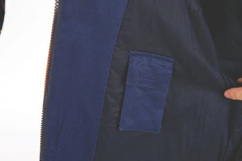 HiVis Two Tone Protect or Drill Jacket - kustomteamwear.com