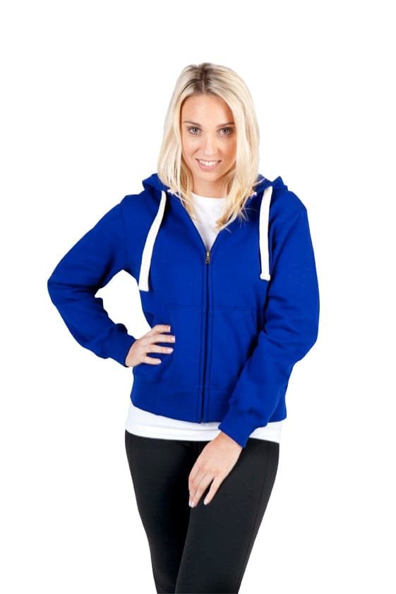 Ladies/Junior Heavy Zip Fleece Hoodie - kustomteamwear.com