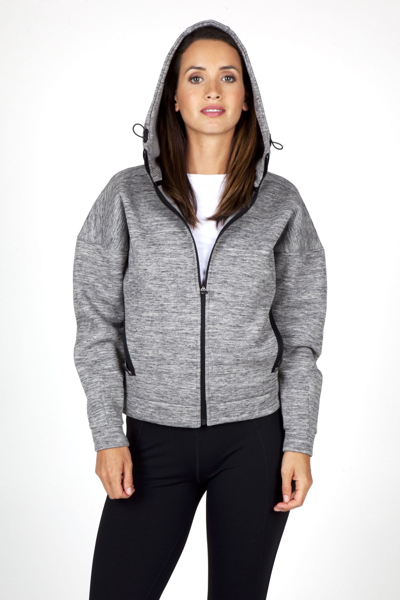 Ladies'/Juniors' SPACE Elastic hoodie - kustomteamwear.com