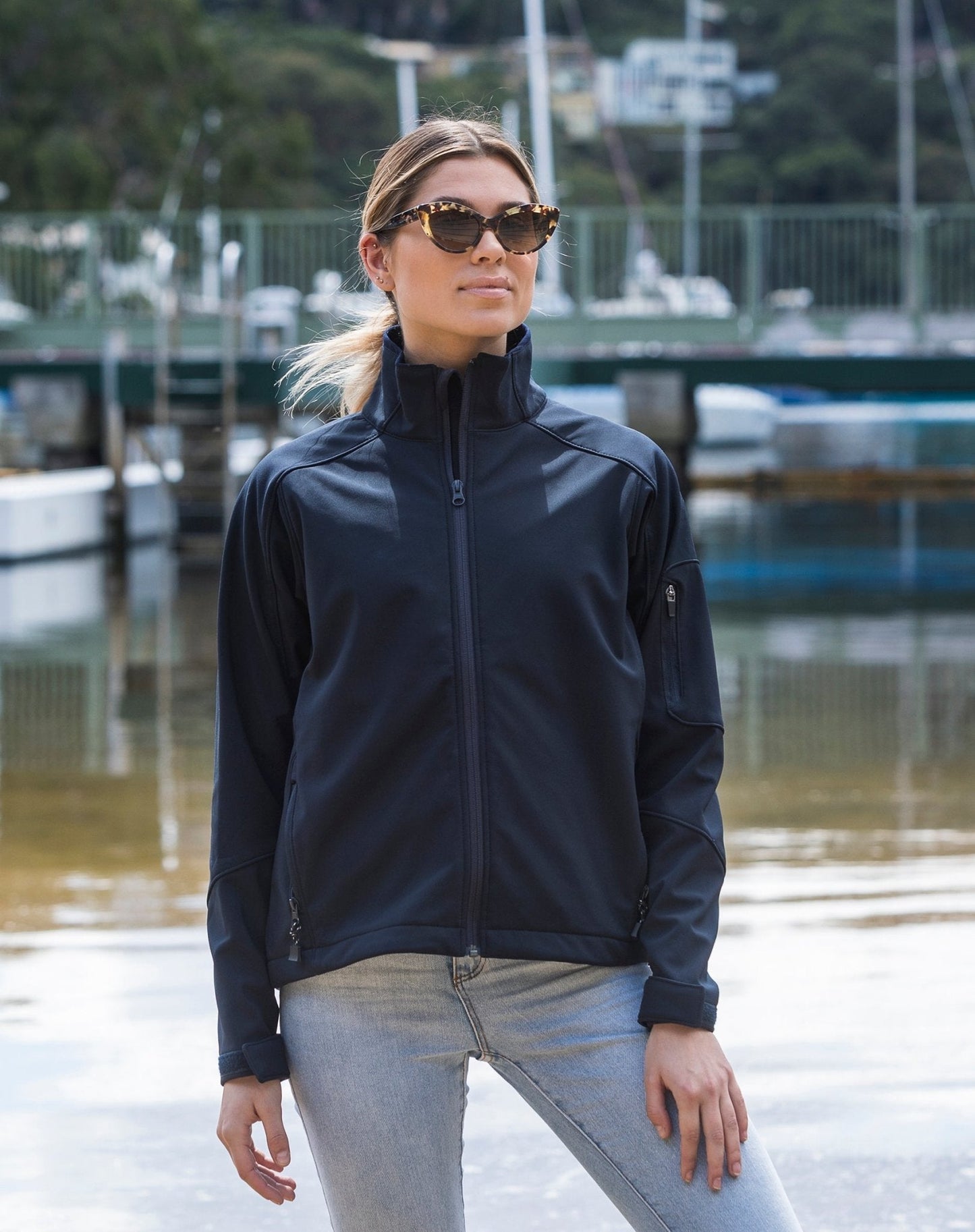 Libby Women's Softshell Jacket - kustomteamwear.com
