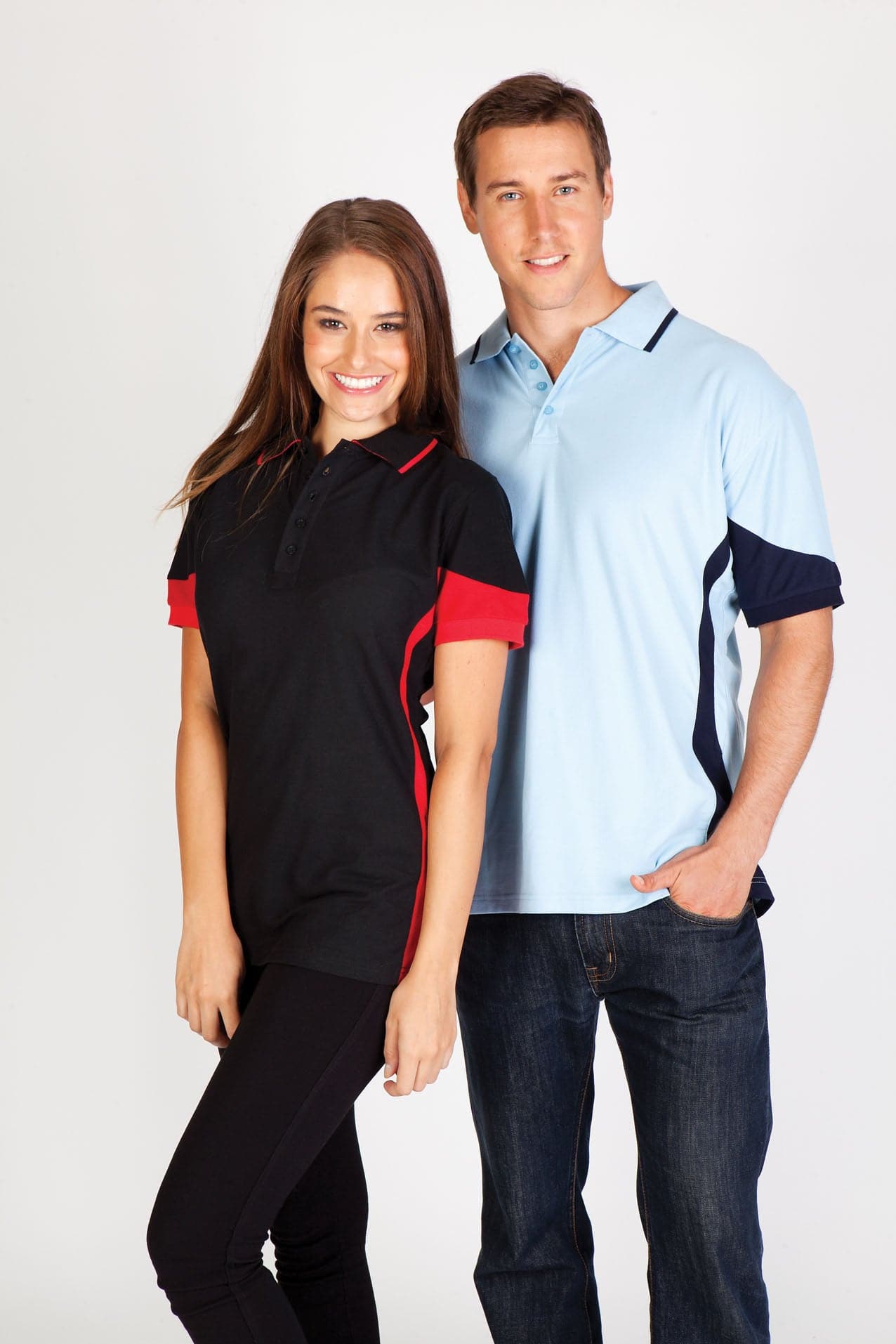 MENS CONTRAST POLO - kustomteamwear.com