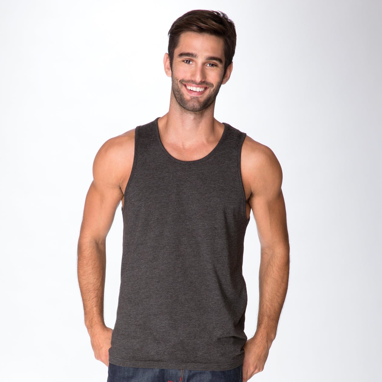 Men's CVC Tank - kustomteamwear.com
