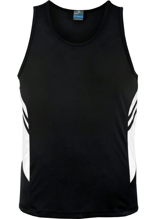 MENS TASMAN SINGLET - kustomteamwear.com
