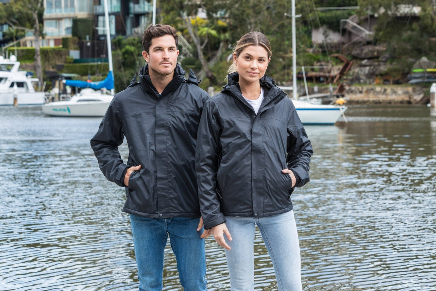Reyes Unisex 3-in-1 Jacket - kustomteamwear.com