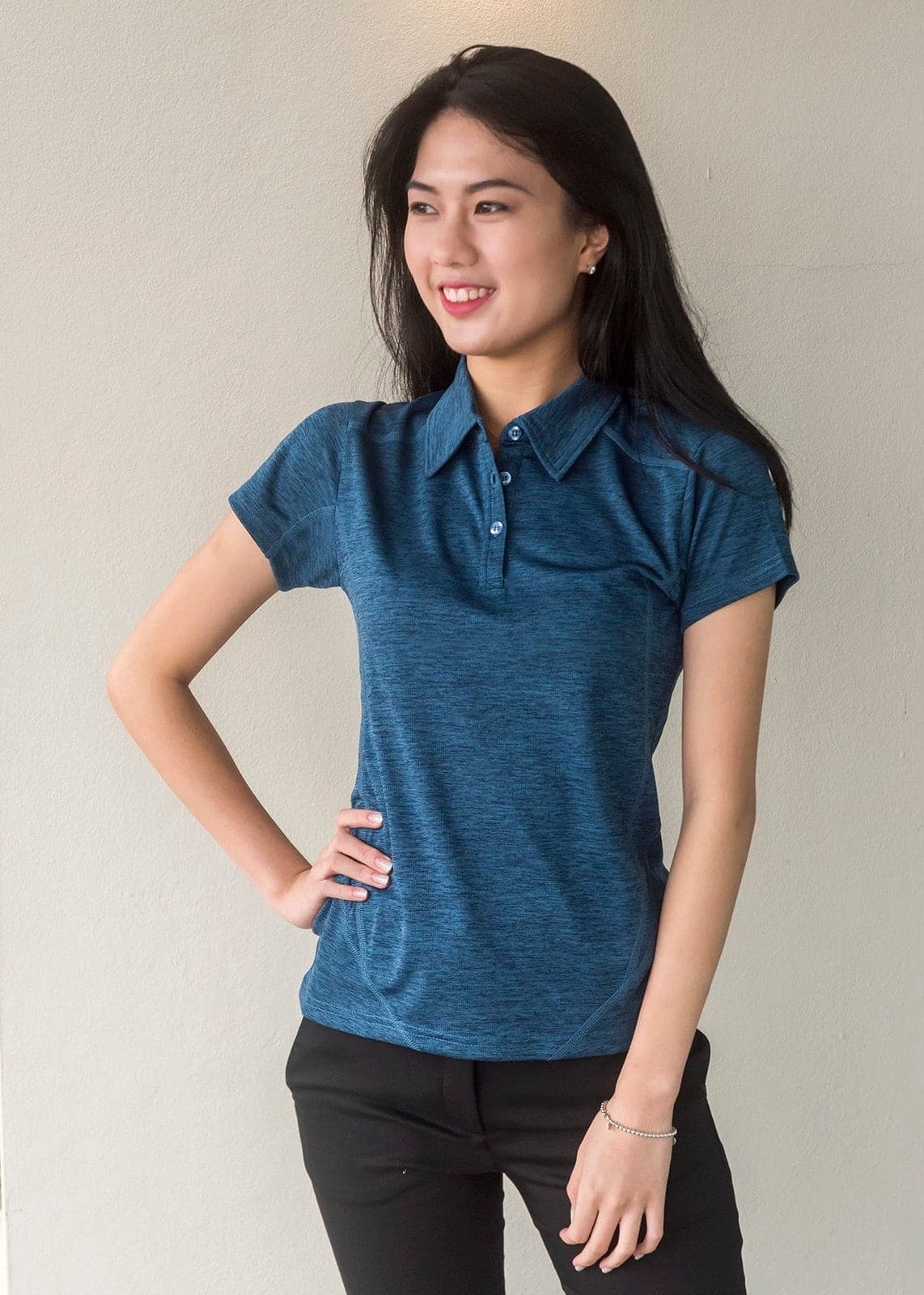 SWEAT-WICKING LADIES ACCELERATOR POLO - kustomteamwear.com