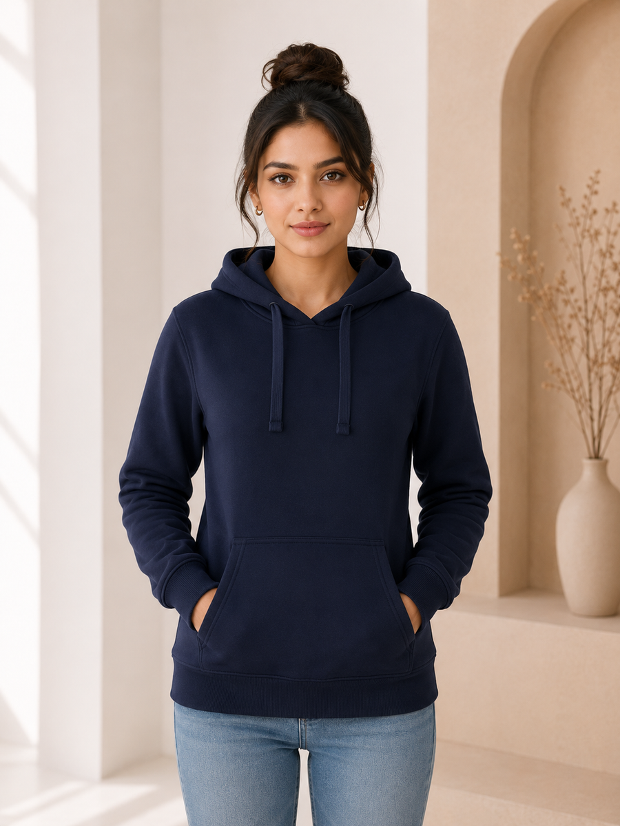 JB's LADIES FLEECY HOODIE