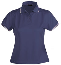 LADIES LIGHTWEIGHT COOL DRY POLO S/S