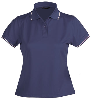 LADIES LIGHTWEIGHT COOL DRY POLO S/S
