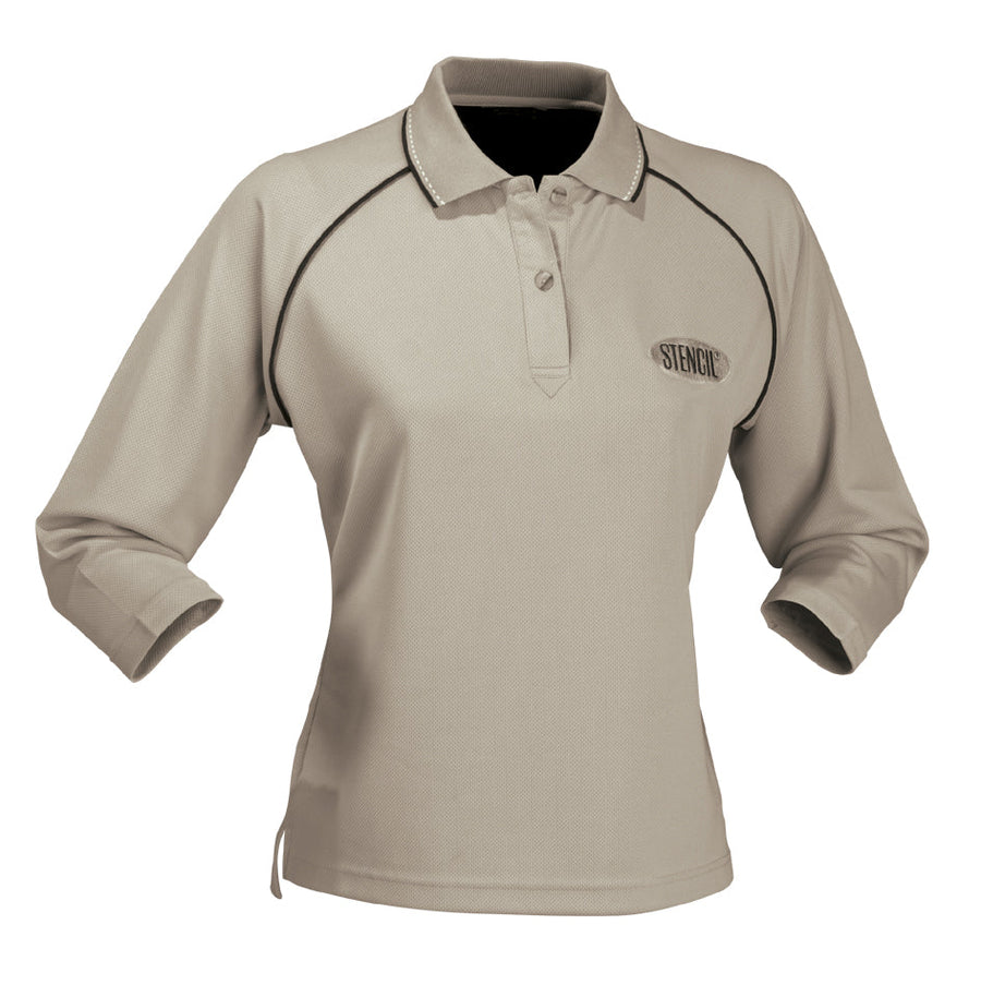 LADIES COOL DRY POLO 3/4S