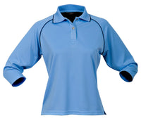 LADIES COOL DRY POLO 3/4S