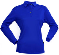 LADIES FRESHEN POLO L/S