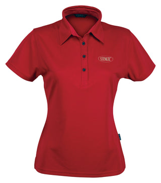 LADIES ARGENT POLO S/S