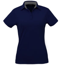 LADIES KAHVE POLO S/S