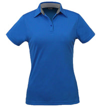 LADIES KAHVE POLO S/S