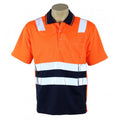 Orange/Navy
