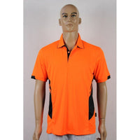1713# HI VIS & WORK S/S POLO SHIRT - kustomteamwear.com