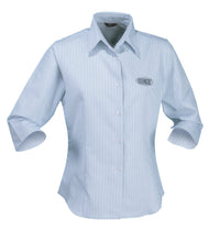 LADIES PINPOINT SHIRT 3/4S