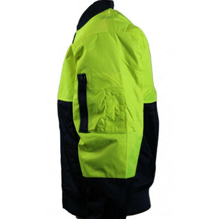 2868# HI VIS BOMBER JACKET - kustomteamwear.com