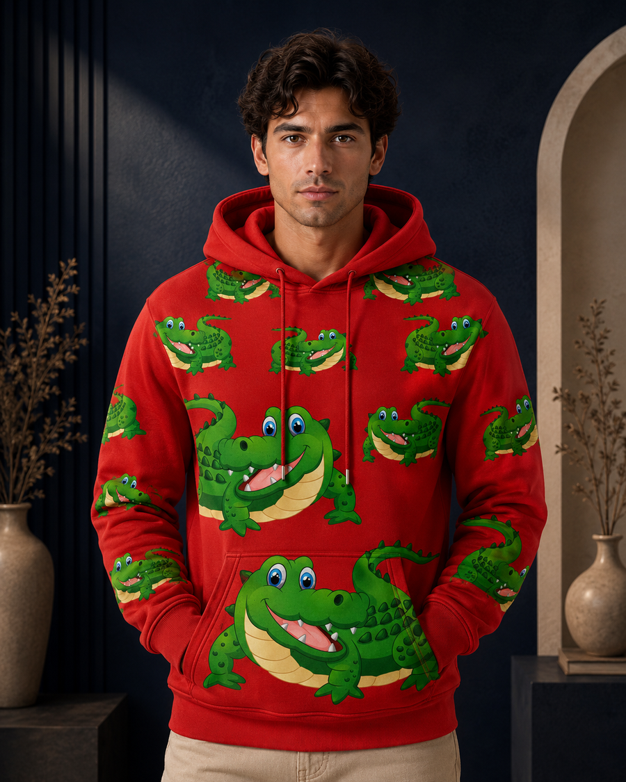 Crazy Croc Hoodies