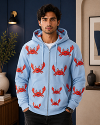 Maddy MudCrab Full Zip Hoodies Jacket