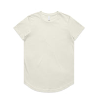 4024 WOS MAPLE CURVE TEE