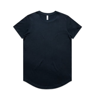 4024 WOS MAPLE CURVE TEE