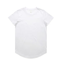 4024 WOS MAPLE CURVE TEE