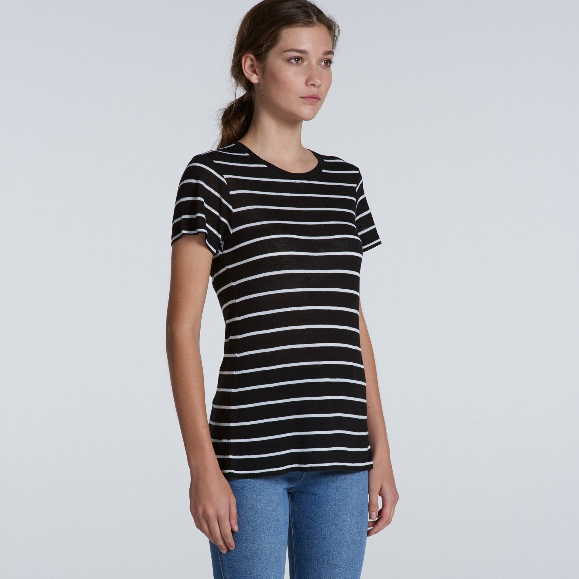 4025 BASIC STRIPE TEE - kustomteamwear.com