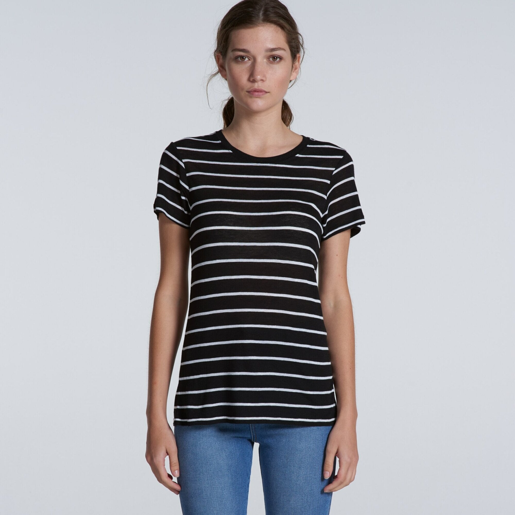 4025 BASIC STRIPE TEE - kustomteamwear.com