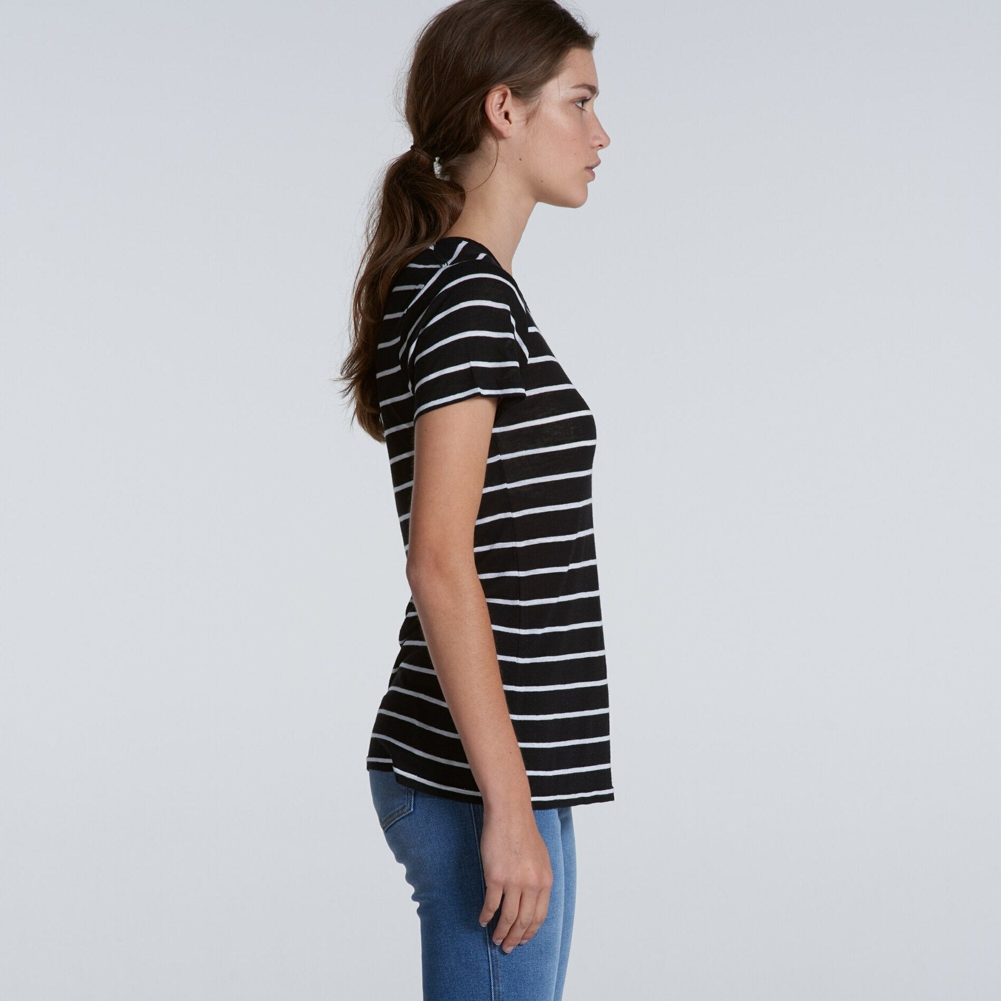 4025 BASIC STRIPE TEE - kustomteamwear.com