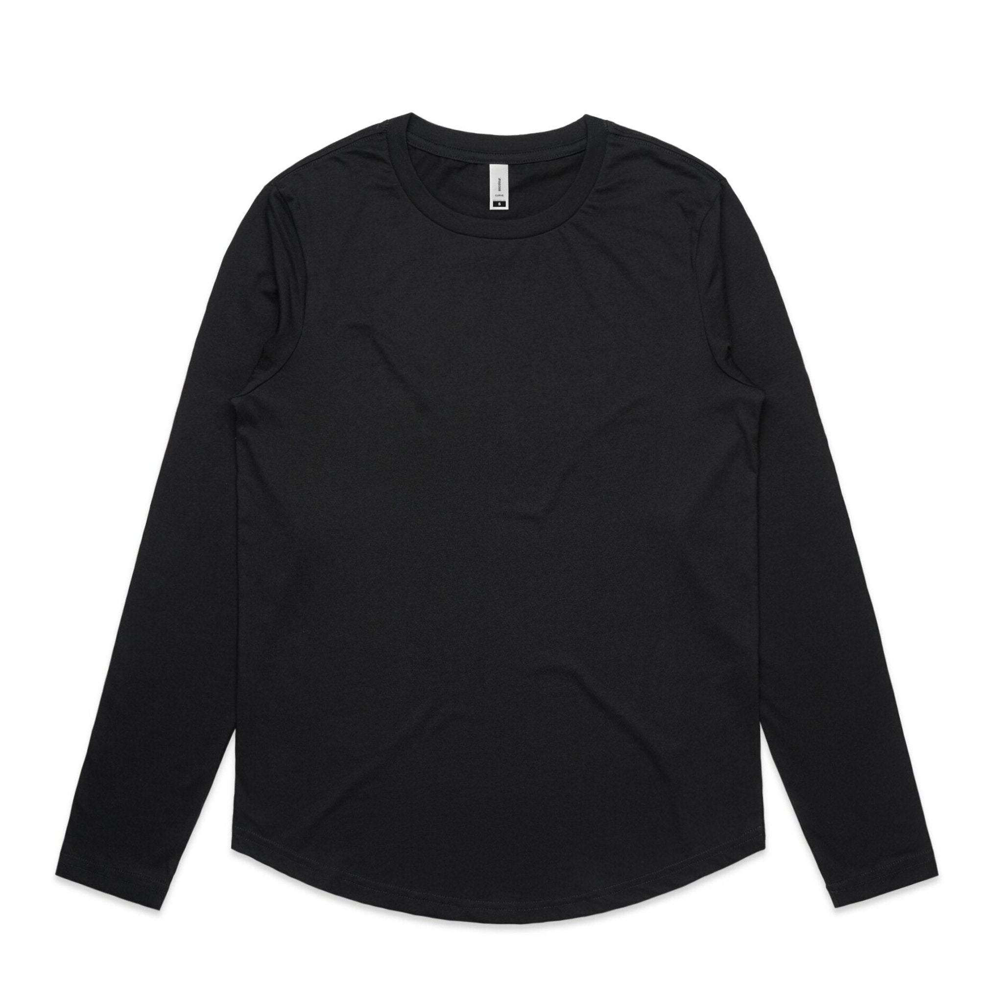 4055 CURVE LONG SLEEVE TEE - kustomteamwear.com