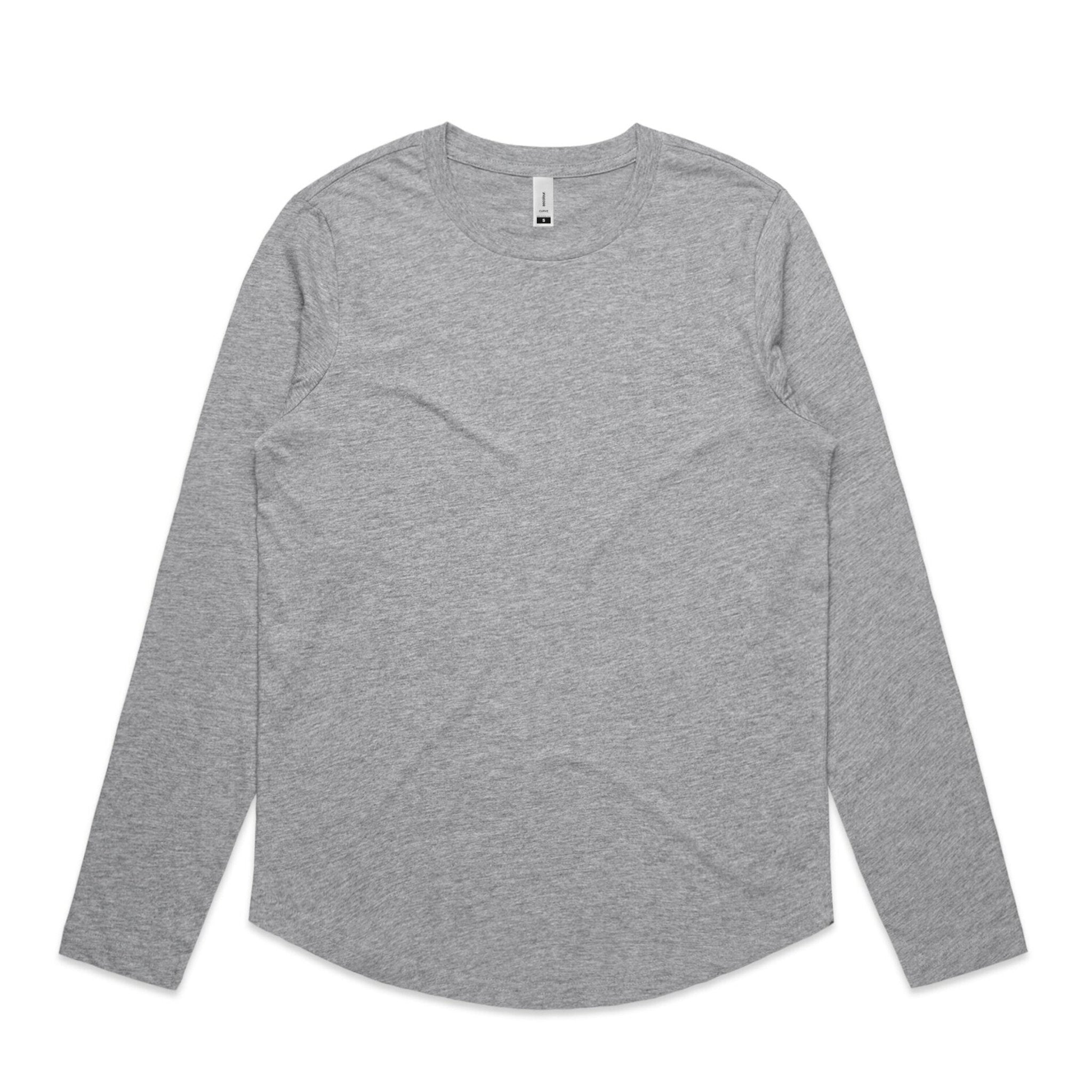 4055 CURVE LONG SLEEVE TEE - kustomteamwear.com