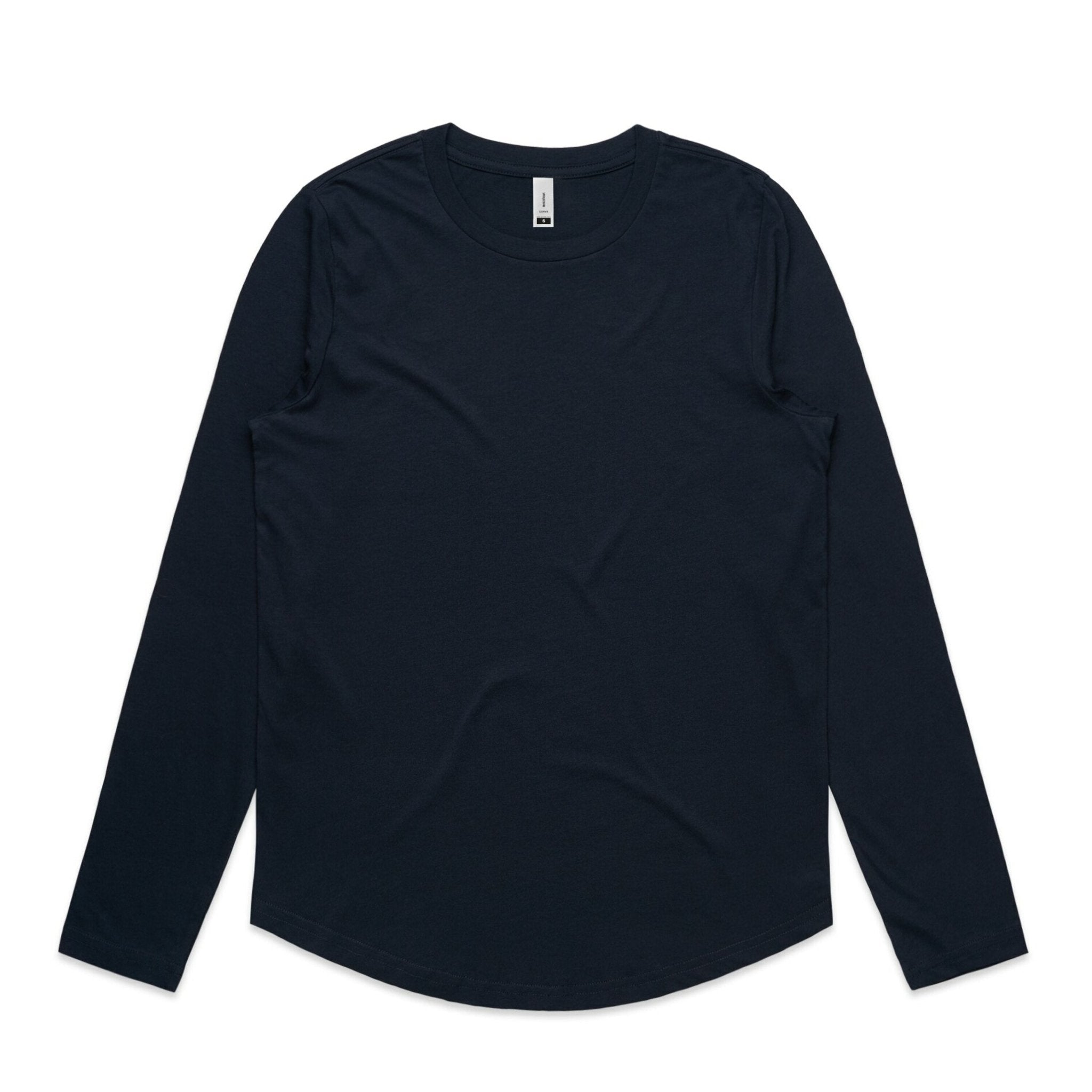 4055 CURVE LONG SLEEVE TEE - kustomteamwear.com