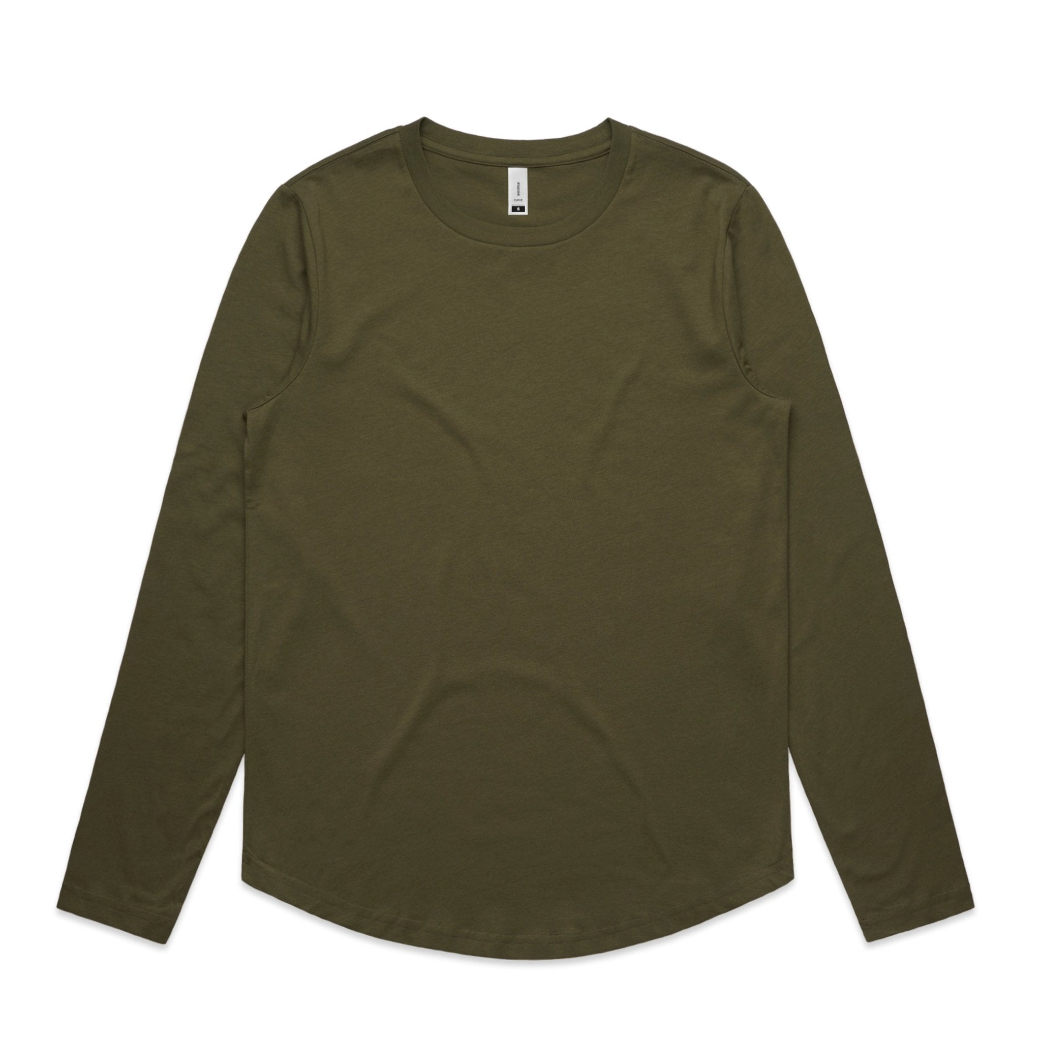 4055 CURVE LONG SLEEVE TEE - kustomteamwear.com