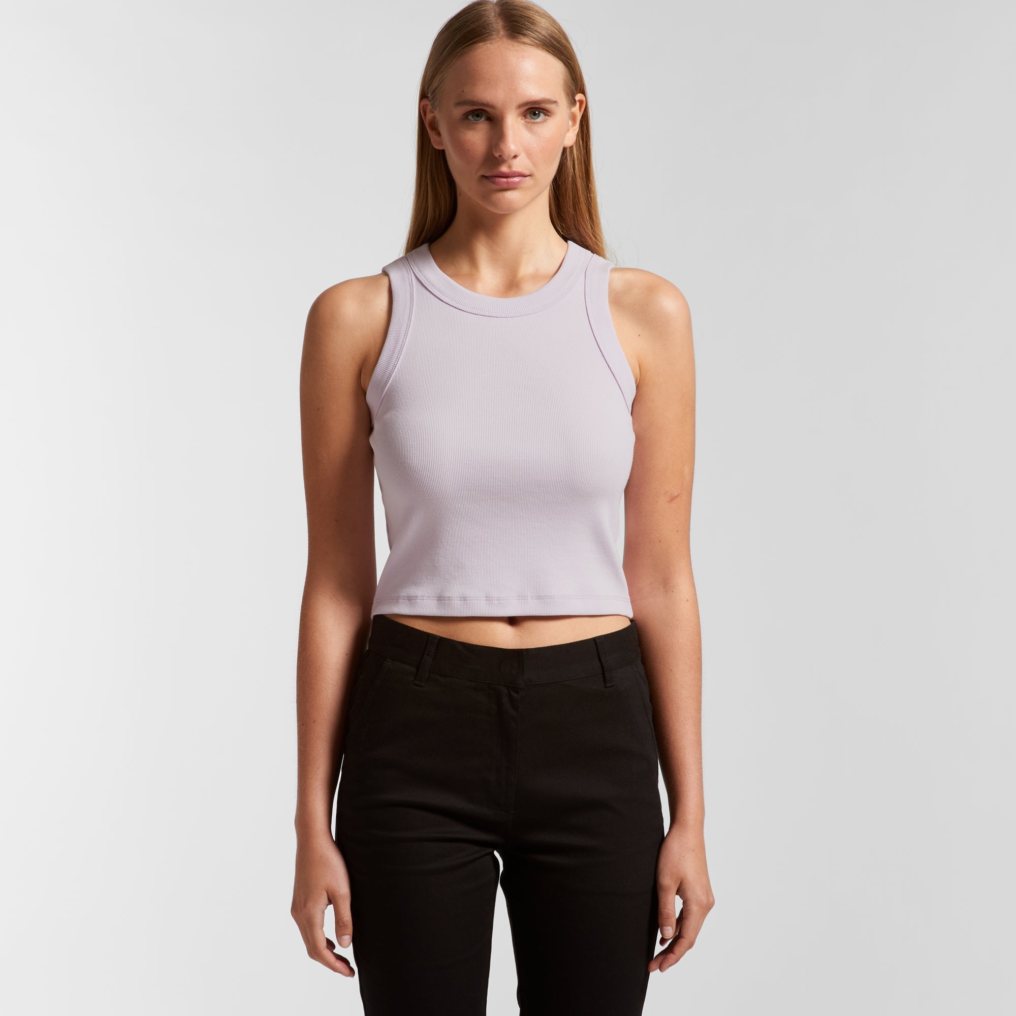 4064G ORGANIC RIB CROP TANK - kustomteamwear.com