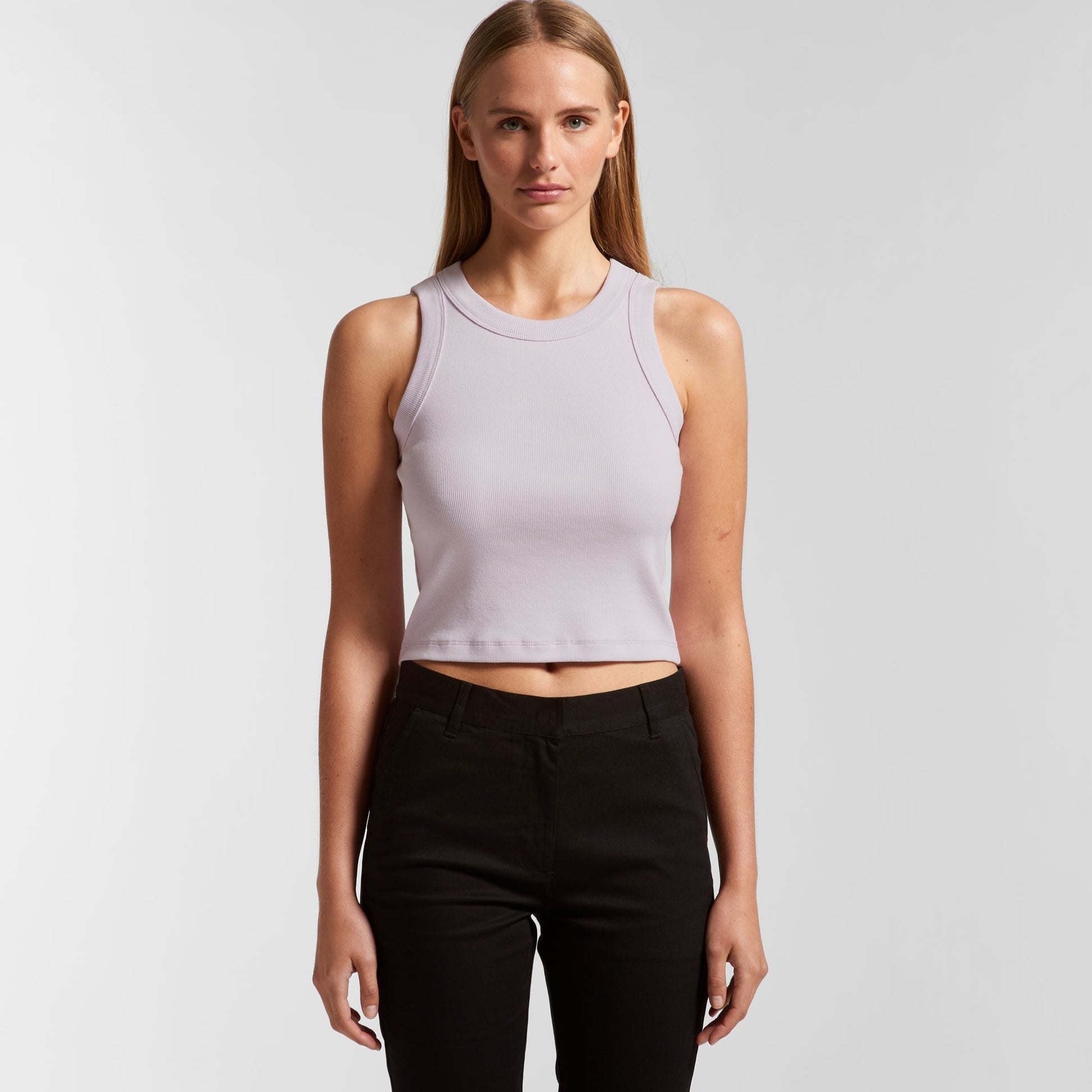 4064G ORGANIC RIB CROP TANK - kustomteamwear.com
