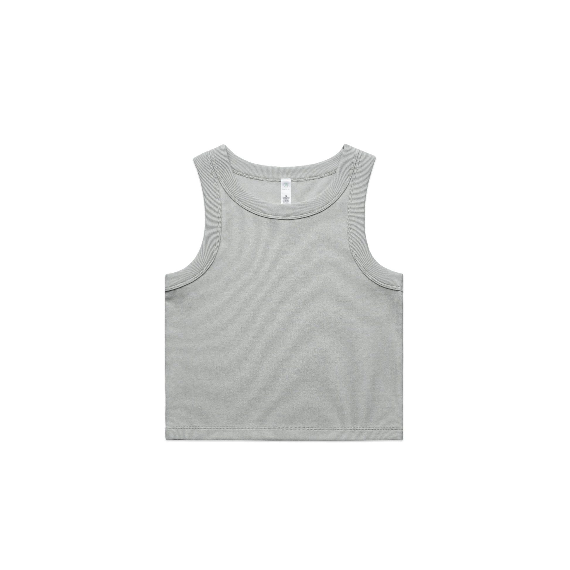 4064G ORGANIC RIB CROP TANK - kustomteamwear.com