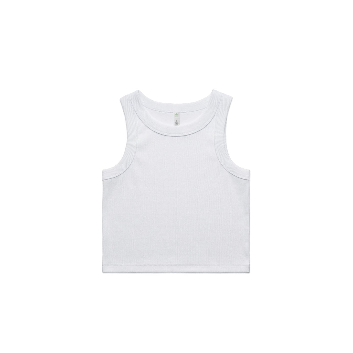 4064G ORGANIC RIB CROP TANK - kustomteamwear.com