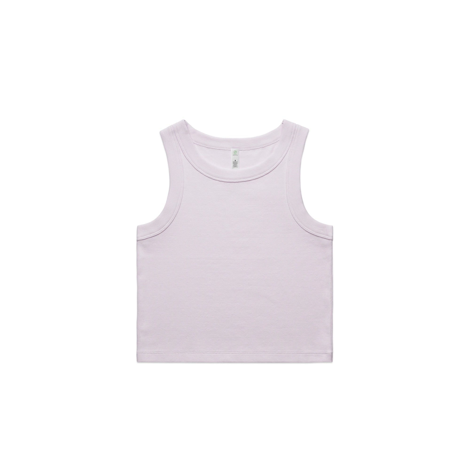 4064G ORGANIC RIB CROP TANK - kustomteamwear.com