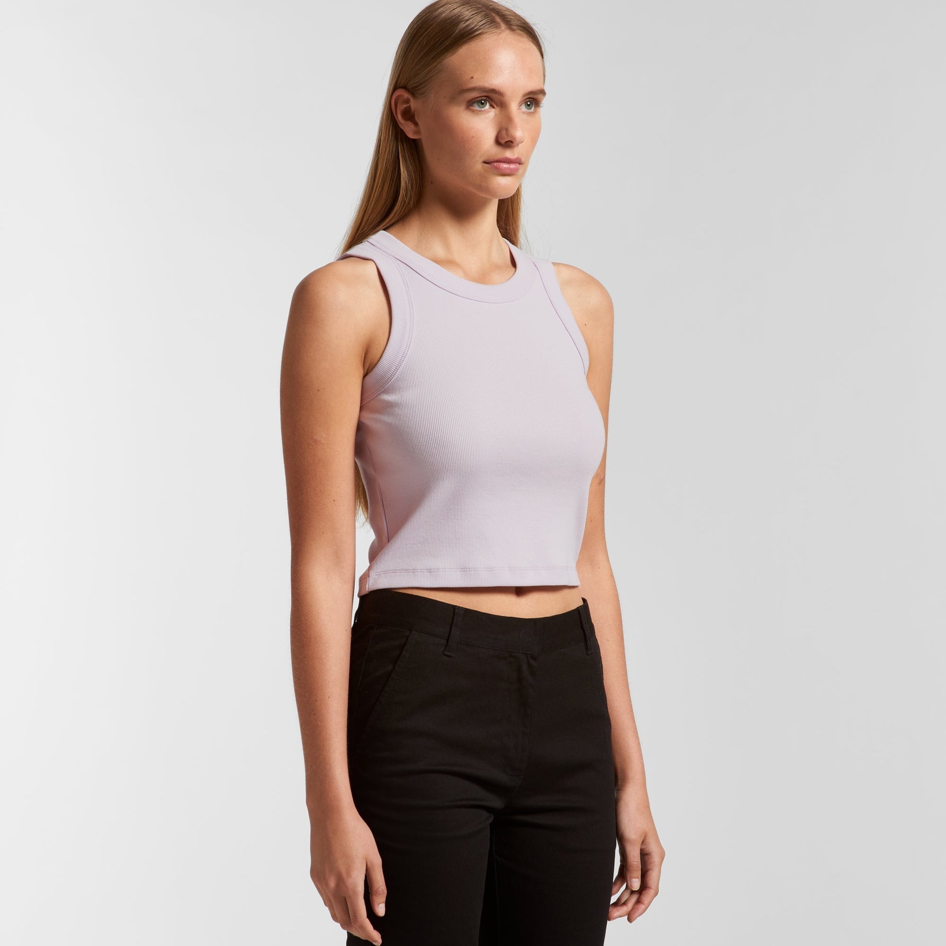 4064G ORGANIC RIB CROP TANK - kustomteamwear.com