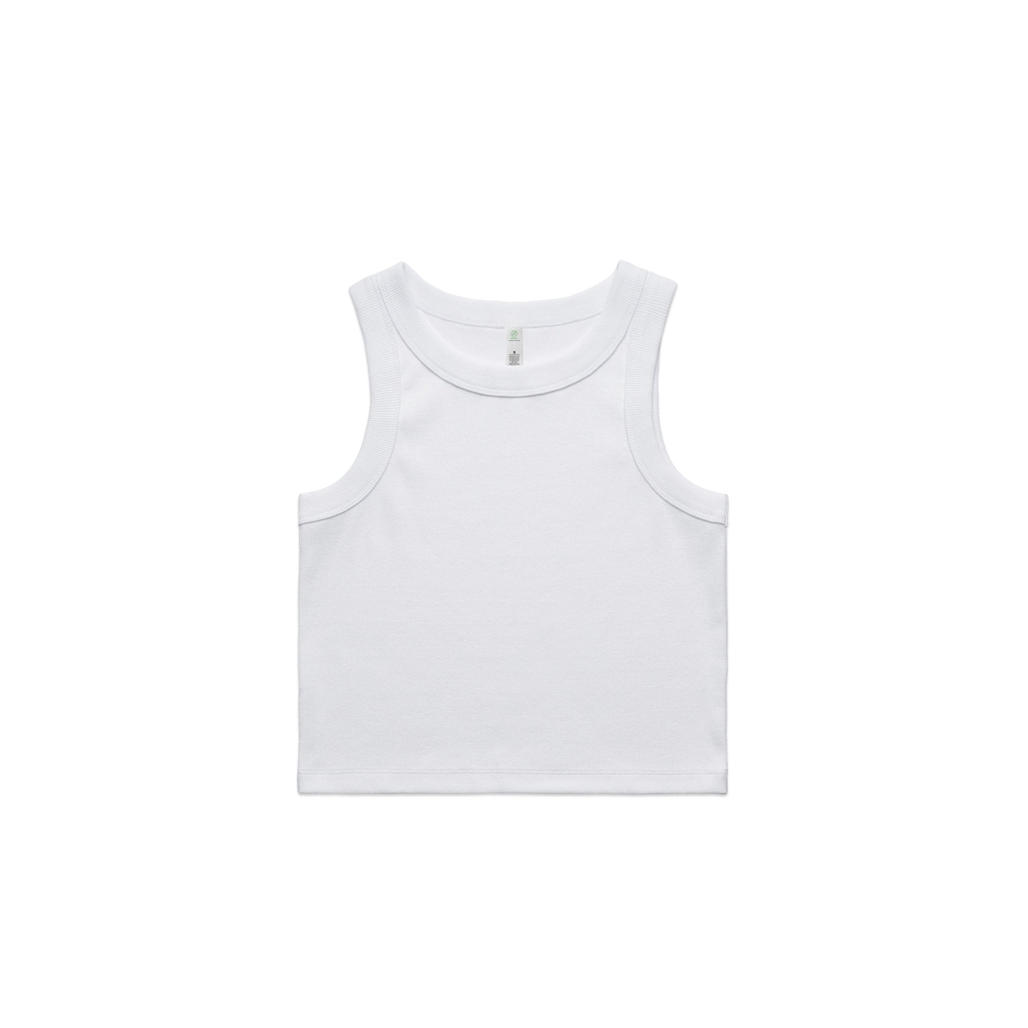 4064G ORGANIC RIB CROP TANK - kustomteamwear.com