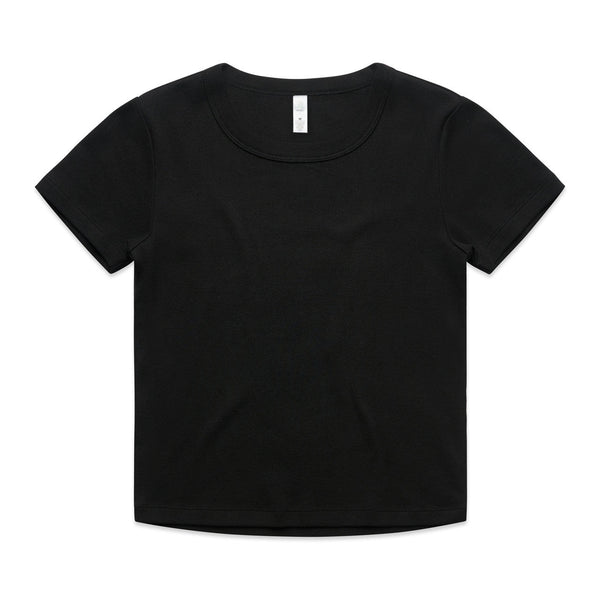Wo's Organic Rib Baby Tee | 4074