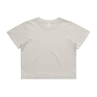 4089 WOS HEAVY FADED CROP TEE