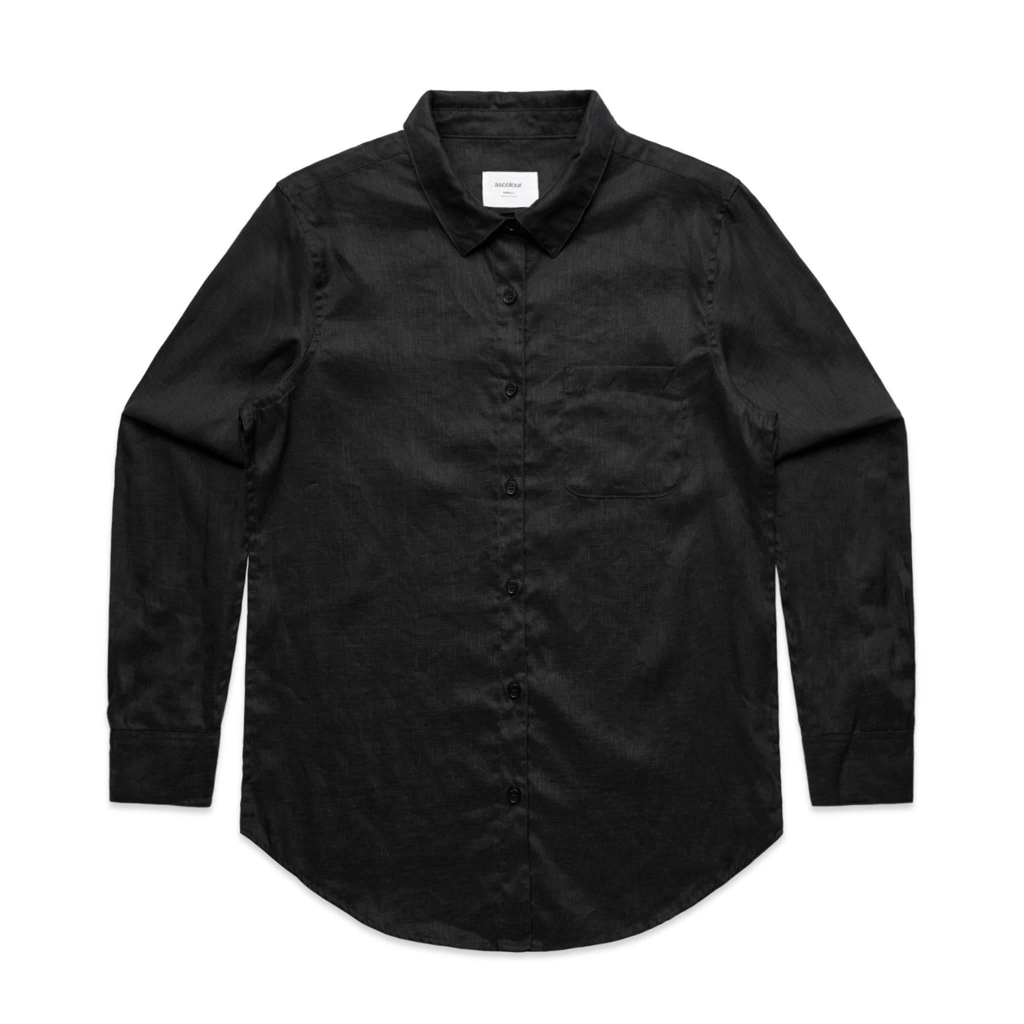 4418 WOS LINEN LONG SLEEVE - kustomteamwear.com