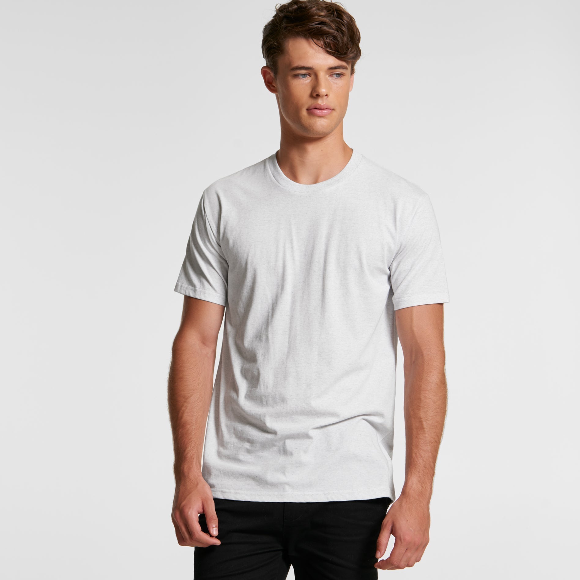 5001M STAPLE MARLE TEE - kustomteamwear.com