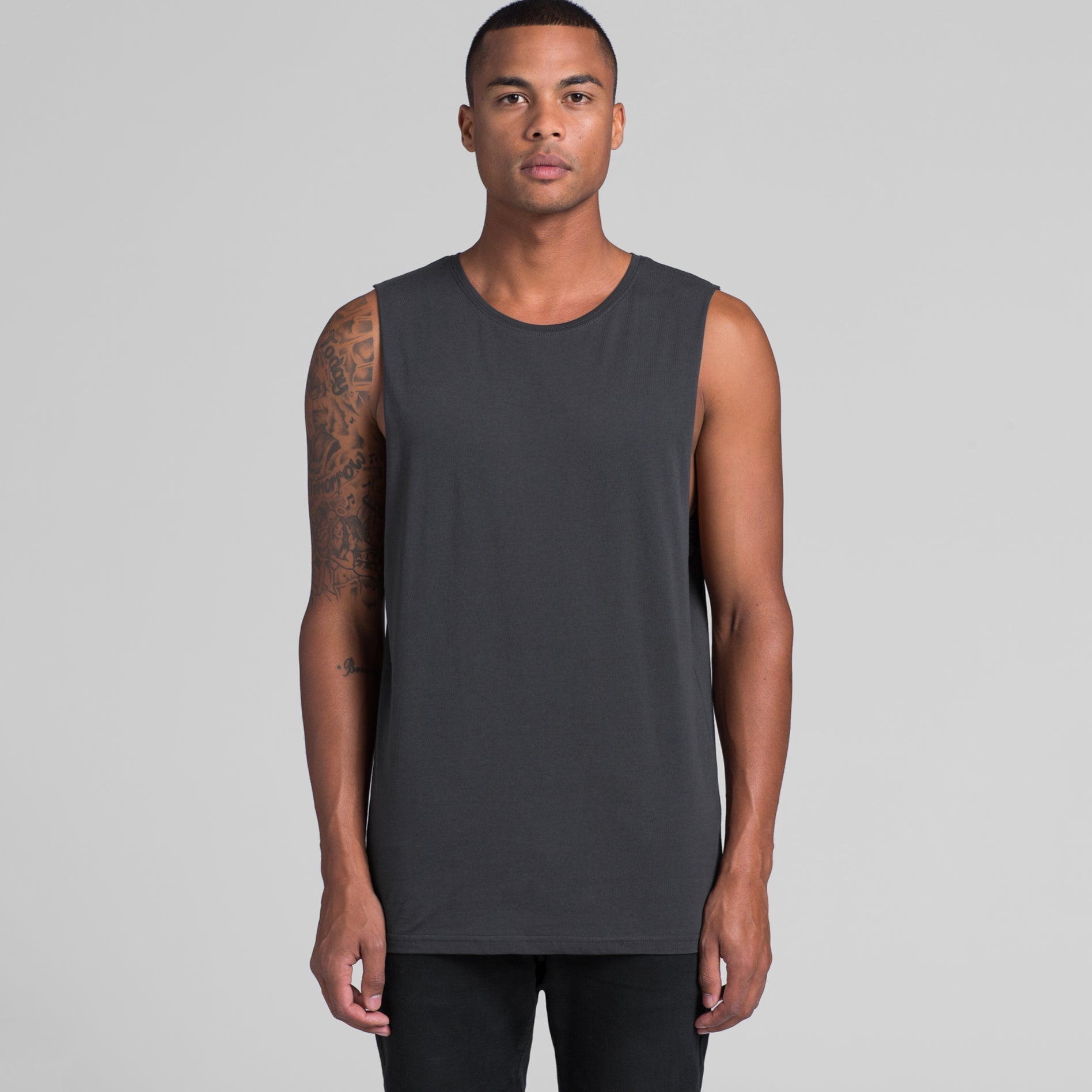 5025 BARNARD TANK TEE - kustomteamwear.com