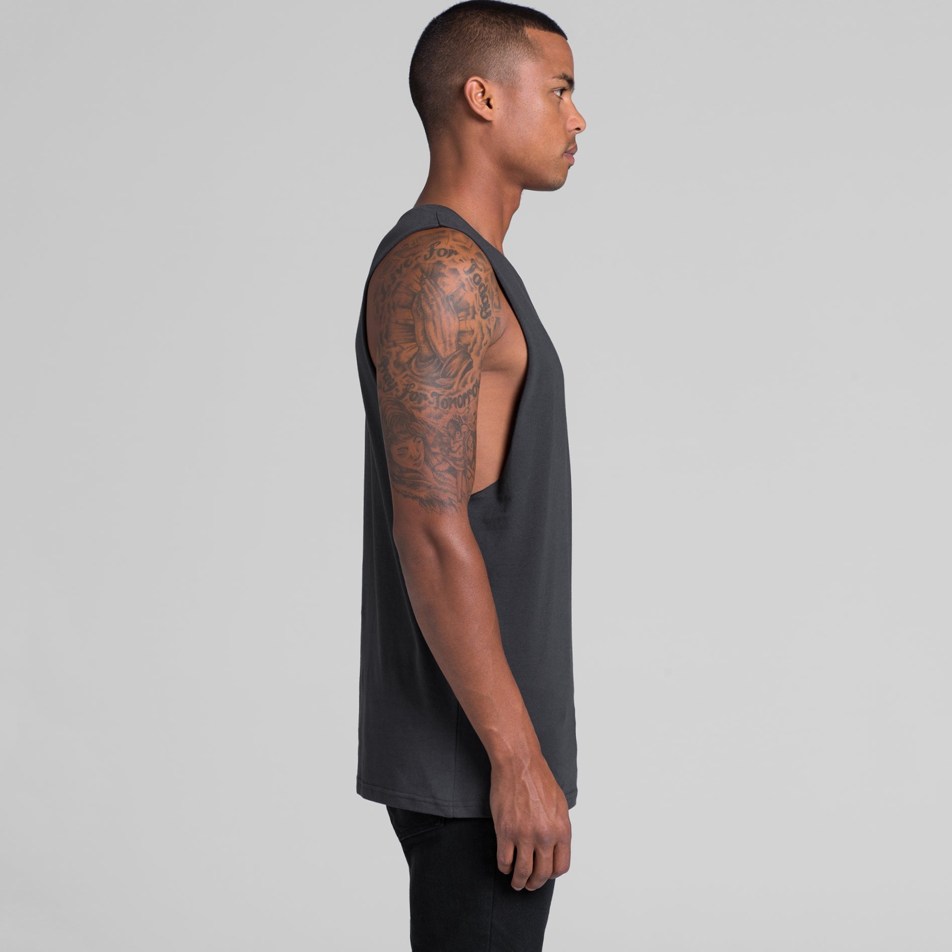 5025 BARNARD TANK TEE - kustomteamwear.com