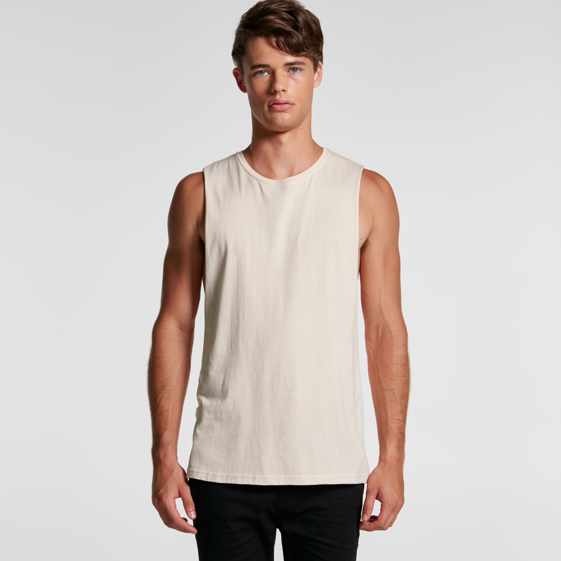 5025 BARNARD TANK TEE - kustomteamwear.com